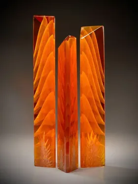 Layered Amber Trio