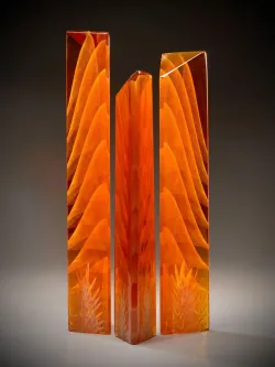 Layered Amber Trio