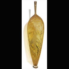 Gold Gum Tree Leaf - SOLD