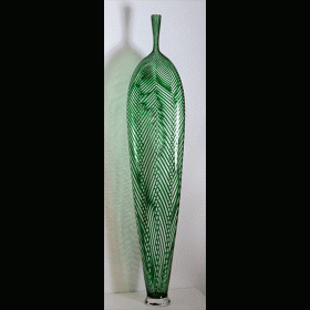 Green Z Leaf - SOLD