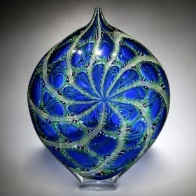 Aqua Shimmer Ellipse