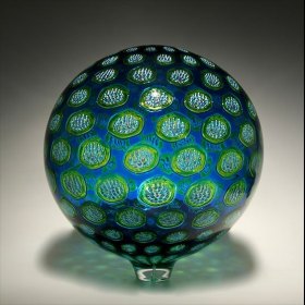 Blue Green Sphere - SOLD