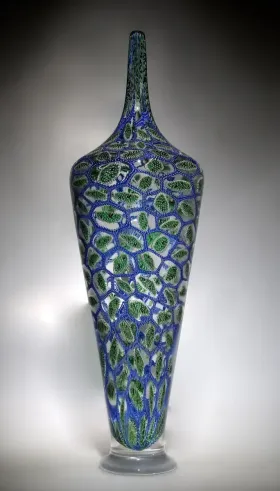 Cerulean Spring Parabola