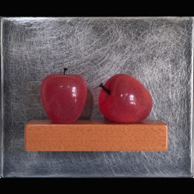 Two Apples - SOLD