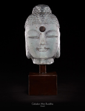 Mini Buddha Celadon