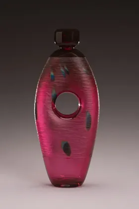 Brilliant Ruby Nomad with Blue