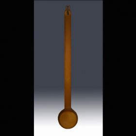 Long Amber Spoon - SOLD