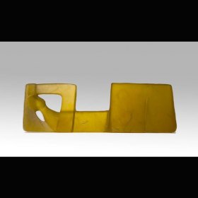 Yellow Reclining Figure - SOLD