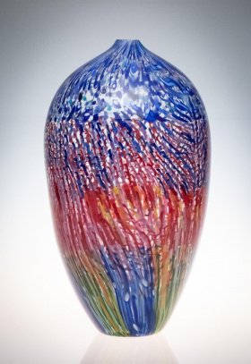 Murrini Multicolor Vase