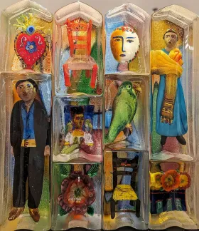 Frida and Diego Collage, 2024 - SOLD